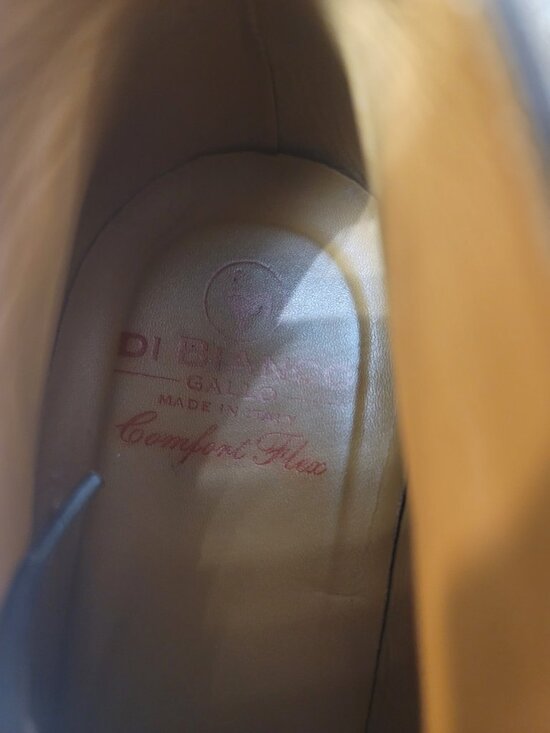 DI BIANCO GALLO PALERMO Shoes Made in Italy Mens 10.5 Suede Brown main image 7